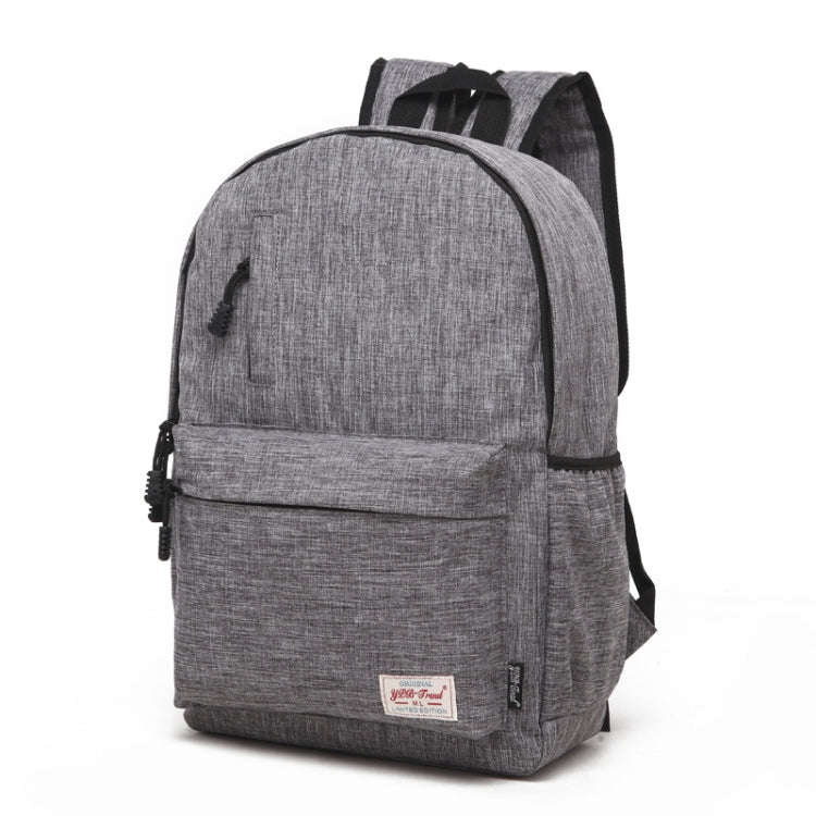 Universal Multi-Function Canvas Laptop Computer Shoulders Bag Leisurely Backpack Students Bag, Sm...