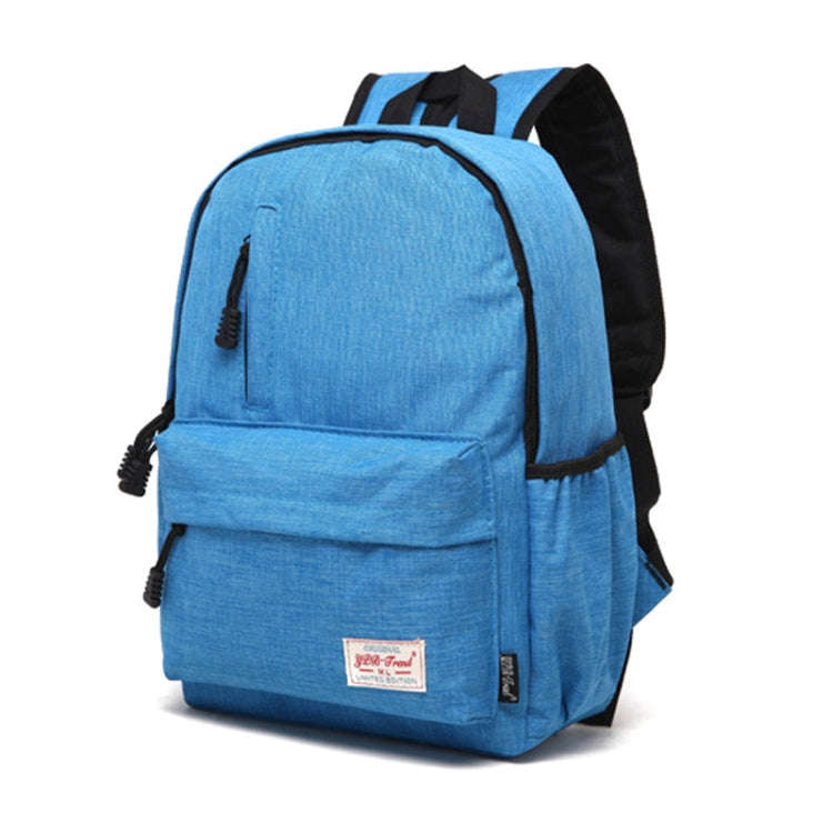 Universal Multi-Function Canvas Laptop Computer Shoulders Bag Leisurely Backpack Students Bag, Sm...