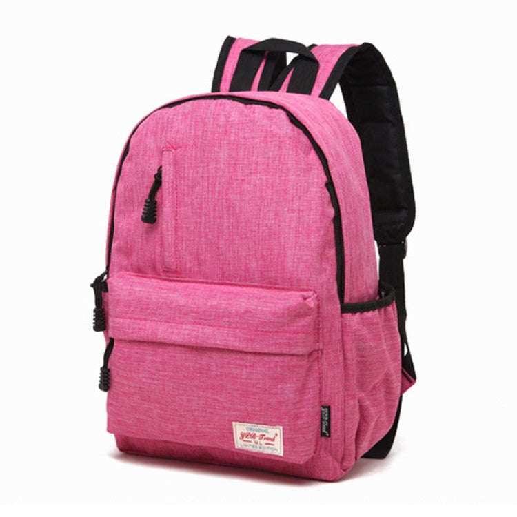 Universal Multi-Function Canvas Laptop Computer Shoulders Bag Leisurely Backpack Students Bag, Bi...
