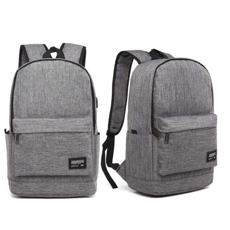 Universal Multi-Function Oxford Cloth Laptop Shoulders Bag Backpack with External USB Charging Po...
