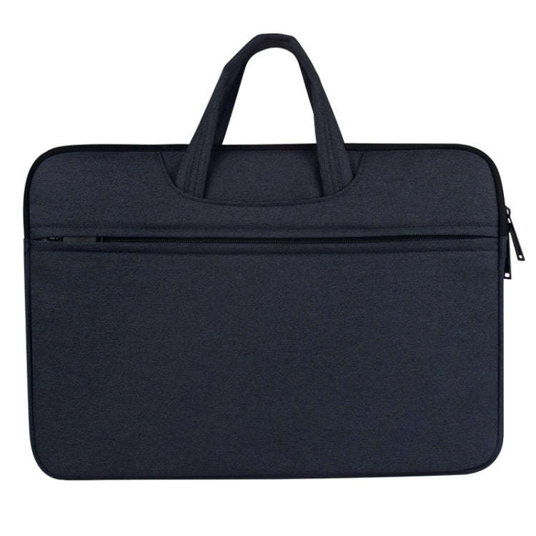 Breathable Wear-resistant Shoulder Handheld Zipper Laptop Bag, For 14 inch and Below Macbook, Sam...