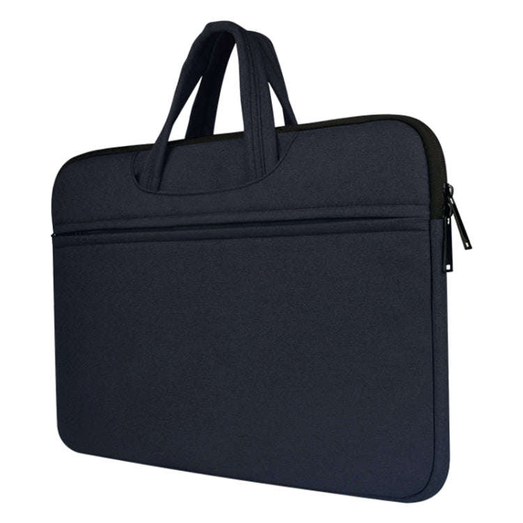 Breathable Wear-resistant Shoulder Handheld Zipper Laptop Bag, For 14 inch and Below Macbook, Sam...