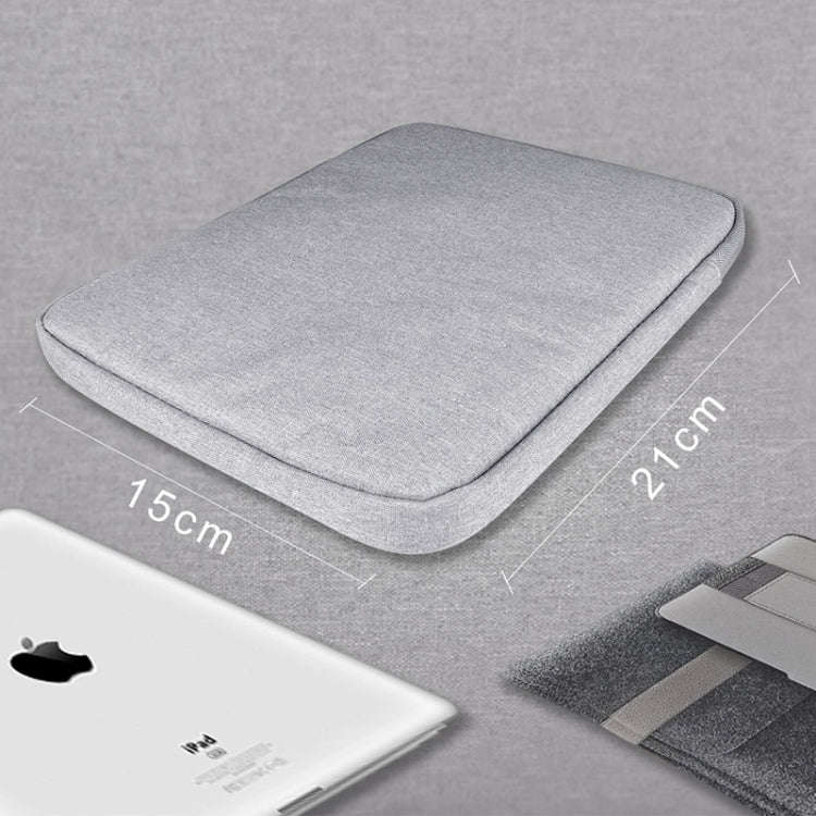 ND00 8 inch Shockproof Tablet Liner Sleeve Pouch Bag Cover, For iPad Mini 1 / 2 / 3 / 4 (Grey)
