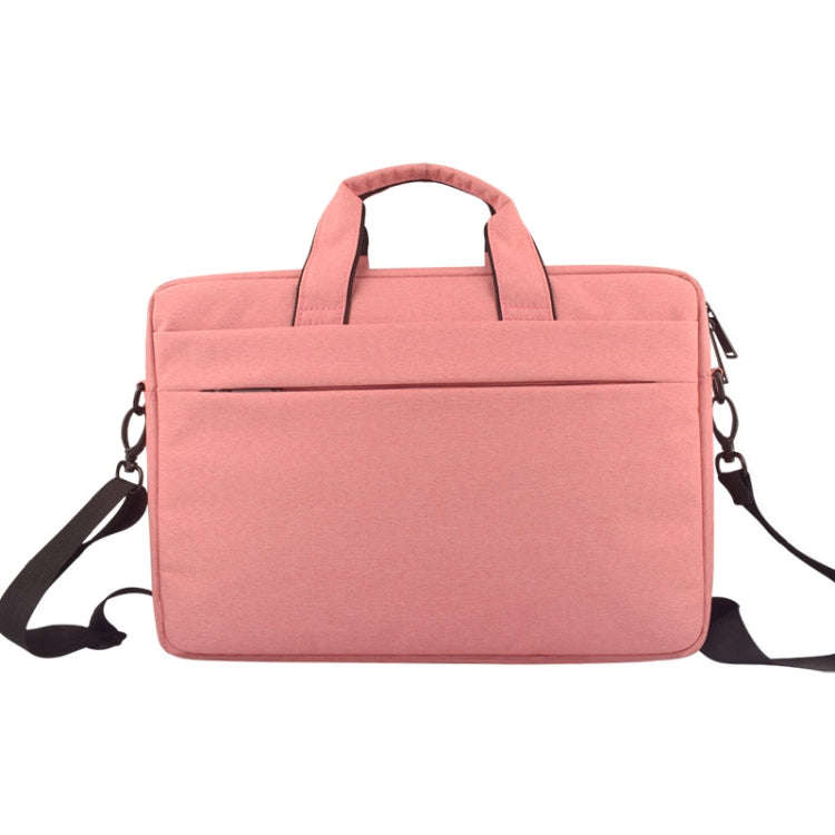 Breathable Wear-resistant Thin and Light Fashion Shoulder Handheld Zipper Laptop Bag with Shoulde...