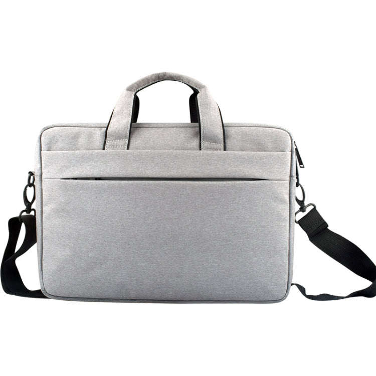 Breathable Wear-resistant Thin and Light Fashion Shoulder Handheld Zipper Laptop Bag with Shoulde...