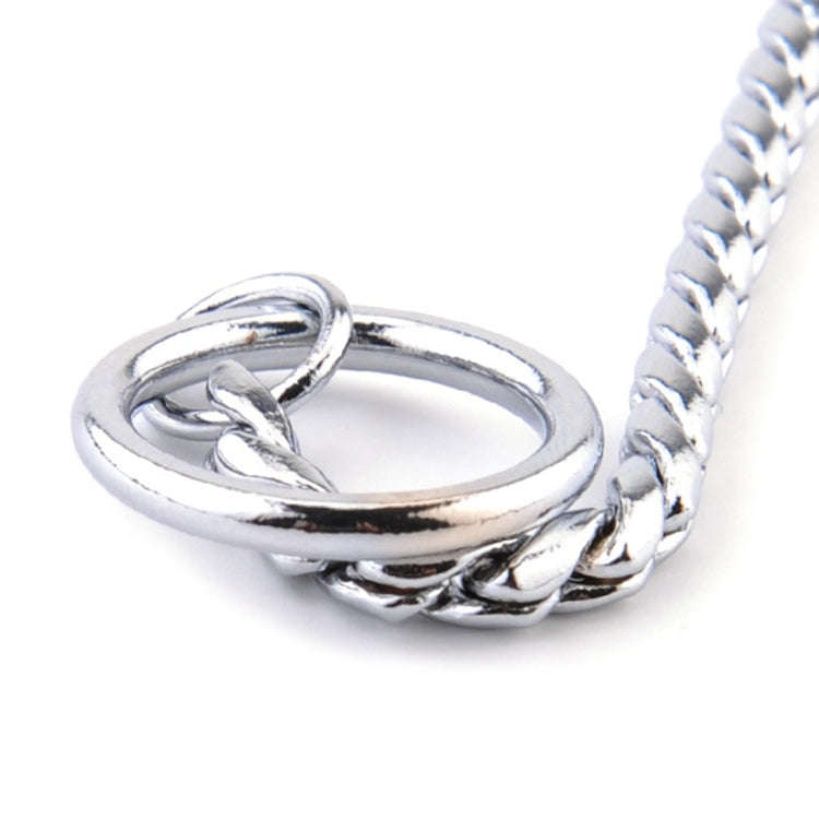 Pet Collars Pet Neck Strap Dog Neckband Snake Chain Dog Chain  Solid  Metal Chain Dog CollarLe...