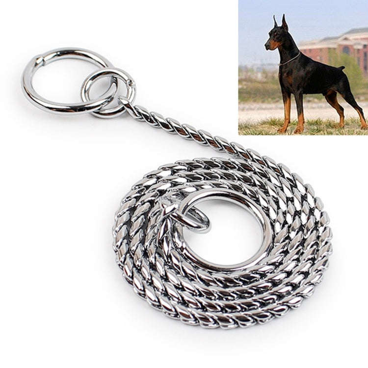 35cm Pet P Chain Pet Collars Pet Neck Strap Dog Neckband Snake Chain Dog Chain  Solid  Metal Chai...