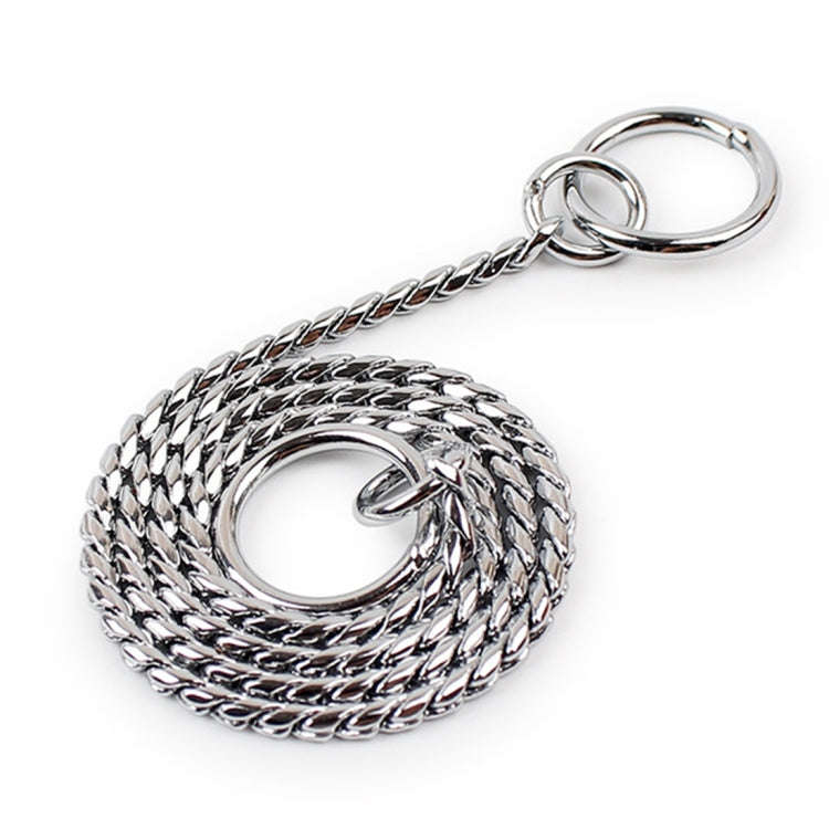 35cm Pet P Chain Pet Collars Pet Neck Strap Dog Neckband Snake Chain Dog Chain  Solid  Metal Chai...