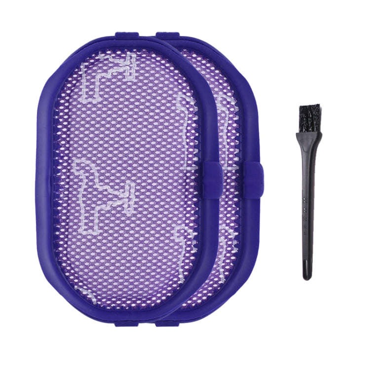 XD938 3 in 1 Strainer x 2 + Cleaning Brush for Dyson DC30 / DC31 / DC44 / DC56 Vacuum Cleaner Acc...