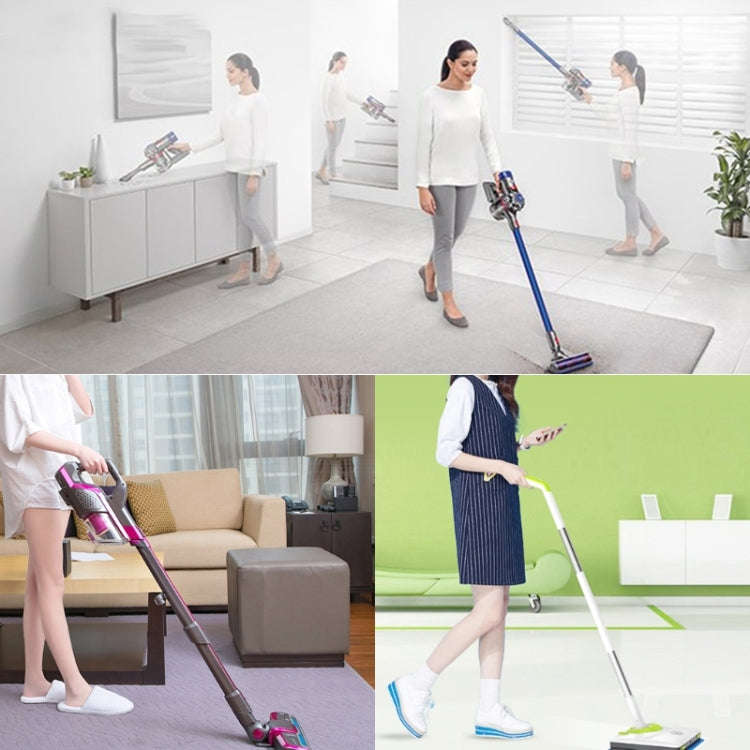 XD974 5 in 1 Round Brush + 2 x Stiff Brush  + Bed Brush + Connector for Dyson Vacuum Cleaner Part...