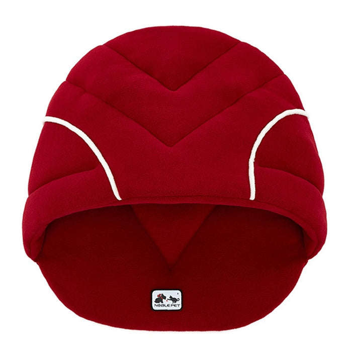 Slipper Shape Polar Fleece Warm Thicken Pet Dogs Cats House Size: L, 58×68×32cm(Grey)
