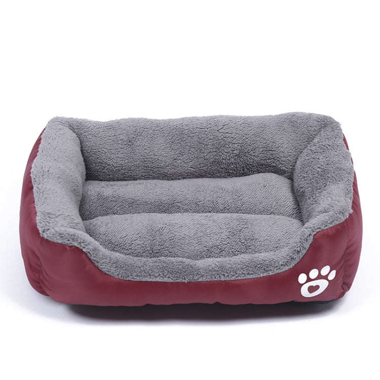 Candy Color Four Seasons Genuine Warm Pet Dog Kennel Mat Teddy Dog Mat, Size: XL, 80×60×16cm (W...