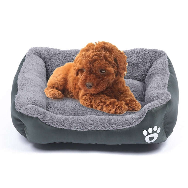 Candy Color Four Seasons Genuine Warm Pet Dog Kennel Mat Teddy Dog Mat, Size: XXL, 95×72×18cm (...