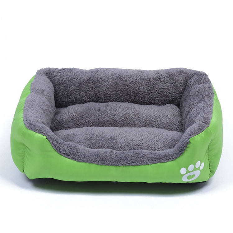 Candy Color Four Seasons Genuine Warm Pet Dog Kennel Mat Teddy Dog Mat, Size: XXL, 95×72×18cm (...