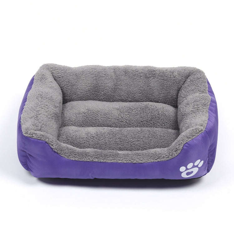 Candy Color Four Seasons Genuine Warm Pet Dog Kennel Mat Teddy Dog Mat, Size: XXL, 95×72×18cm (...