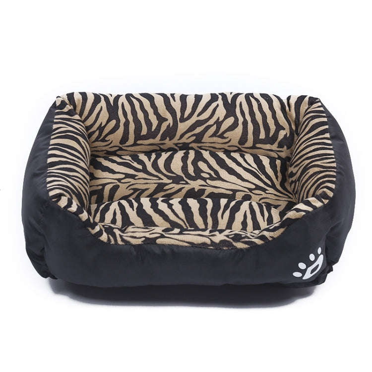 Animal Grain Four Seasons Genuine Warm Pet Dog Kennel Mat, Size: S, 43×32×10cm(Black)