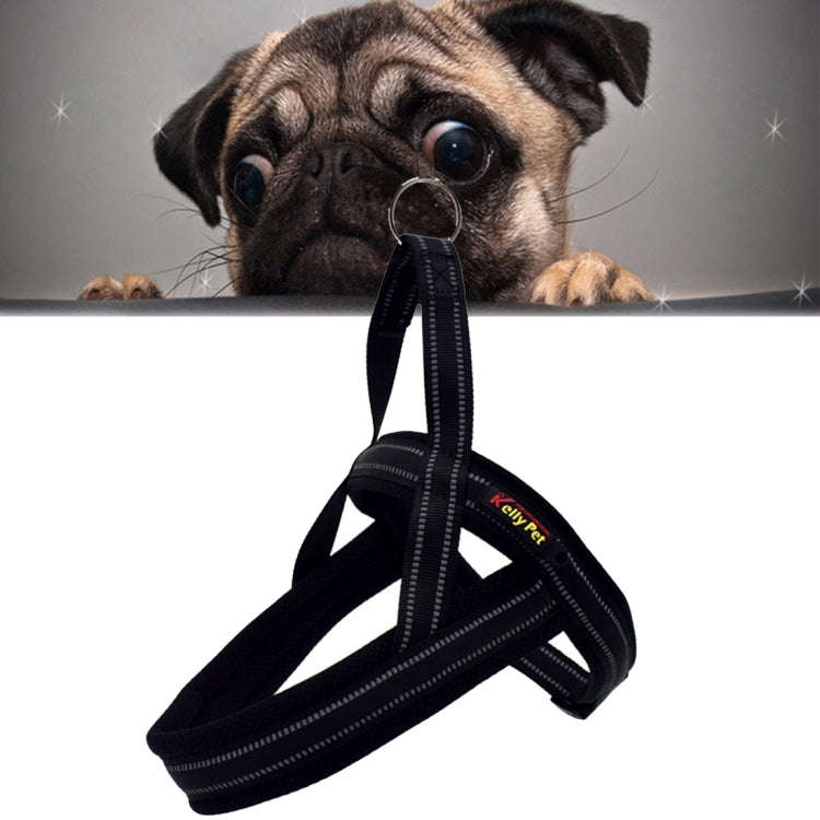 Pet Dogs A7 Reflective Polyester Chest Harness Lead Leash Traction Big Dogs Safety Chain Rope Col...