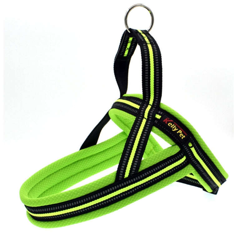 Pet Dogs A7 Reflective Polyester Chest Harness Lead Leash Traction Big Dogs Safety Chain Rope Col...
