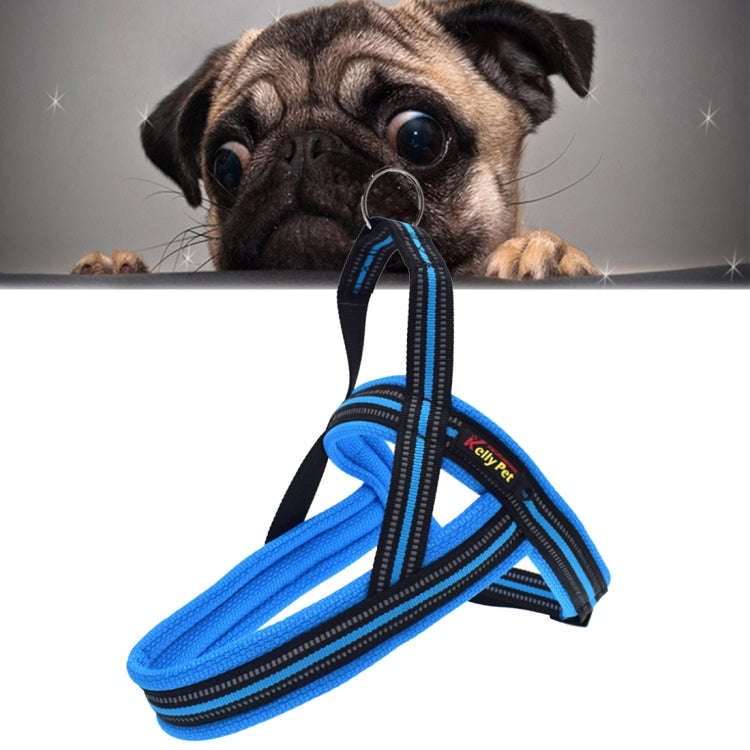 Pet Dogs A7 Reflective Polyester Chest Harness Lead Leash Traction Big Dogs Safety Chain Rope Col...