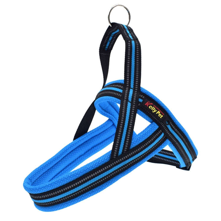 Pet Dogs A7 Reflective Polyester Chest Harness Lead Leash Traction Big Dogs Safety Chain Rope Col...
