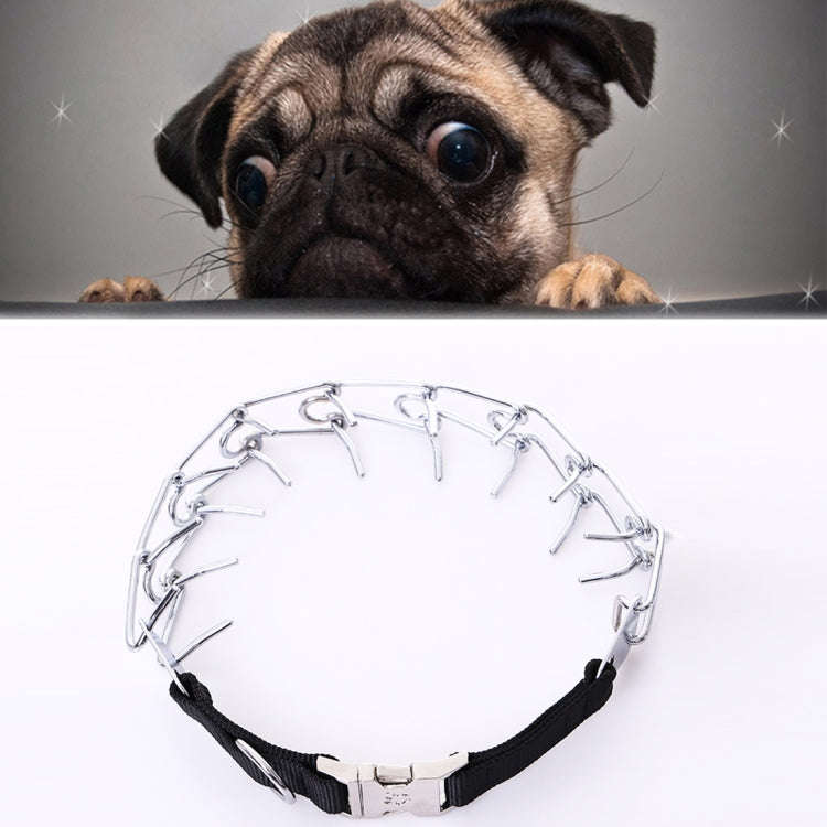 Pet Dogs High Quality Metal Collar Adjustable Chain Specific Training Dogs Chain Collar, Size: 4....