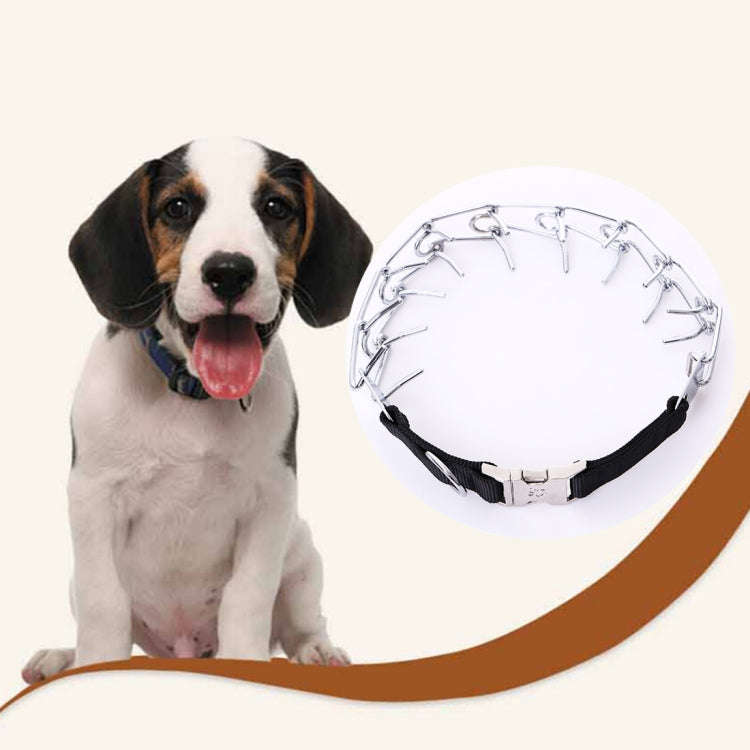 Pet Dogs High Quality Metal Collar Adjustable Chain Specific Training Dogs Chain Collar, Size: 4....