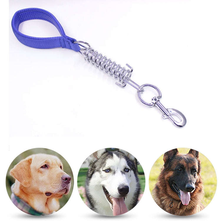 Pet Medium Large Dogs Cushion Traction Rope Spring Foam Handle Explosion-proof Short Chain, Size:...