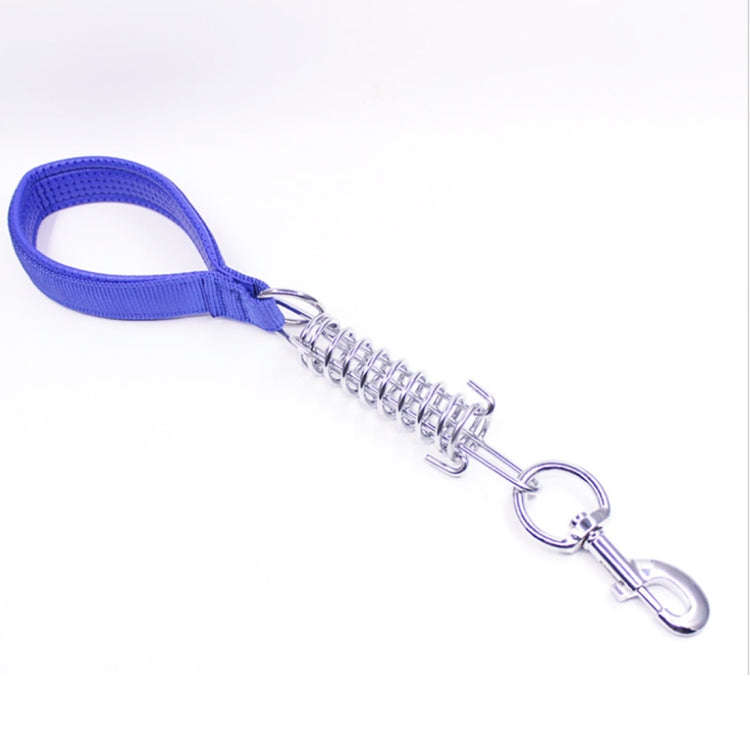 Pet Medium Large Dogs Cushion Traction Rope Spring Foam Handle Explosion-proof Short Chain, Size:...