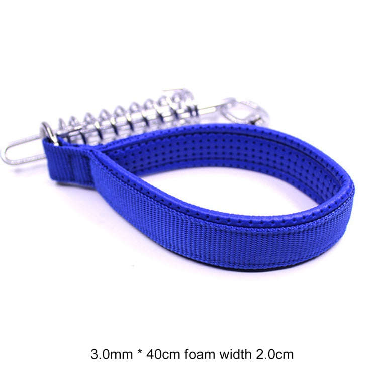 Pet Medium Large Dogs Cushion Traction Rope Spring Foam Handle Explosion-proof Short Chain, Size:...