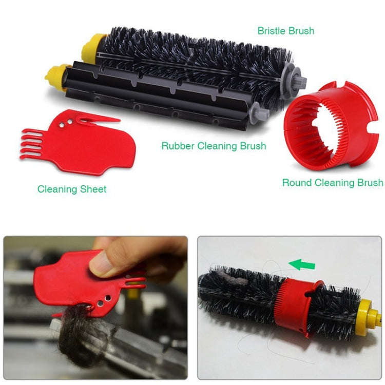 Sweeping Robot Accessories Roller Brush Side Brush Haipa Filter Accessories Set for iRobot 700 Se...