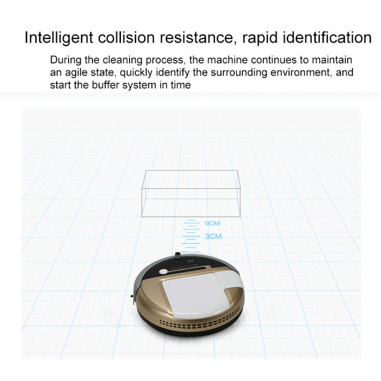 FD-3RSW(IIC)CS 1000Pa Large Suction Smart Household Vacuum Cleaner Clean Robot