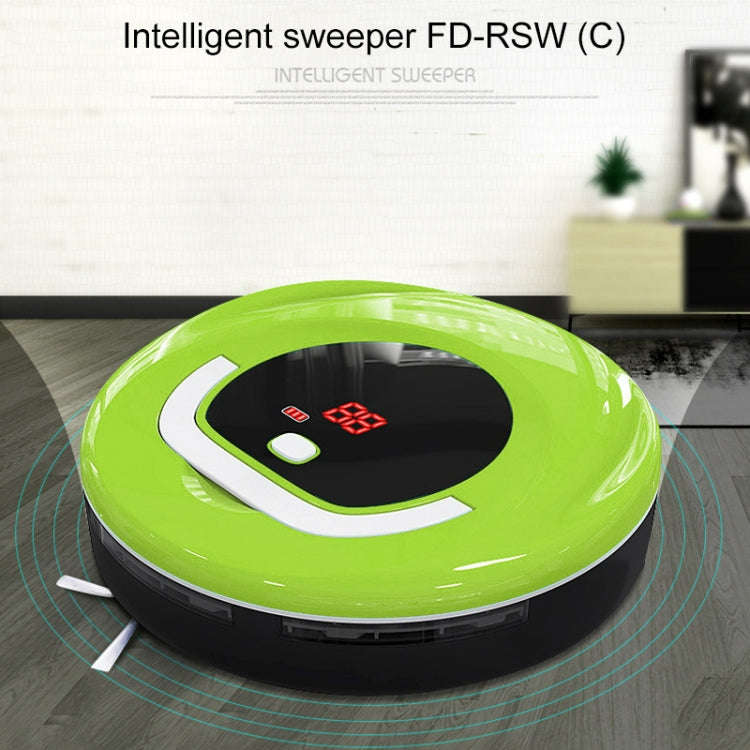 FD-RSW(C) Smart Household Sweeping Machine Cleaner Robot(Green)