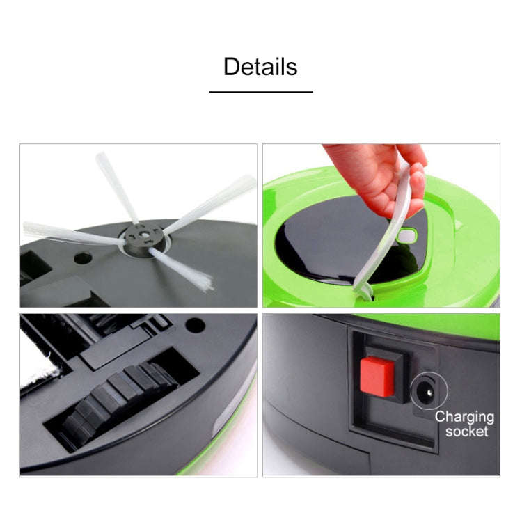 FD-RSW(C) Smart Household Sweeping Machine Cleaner Robot(Green)