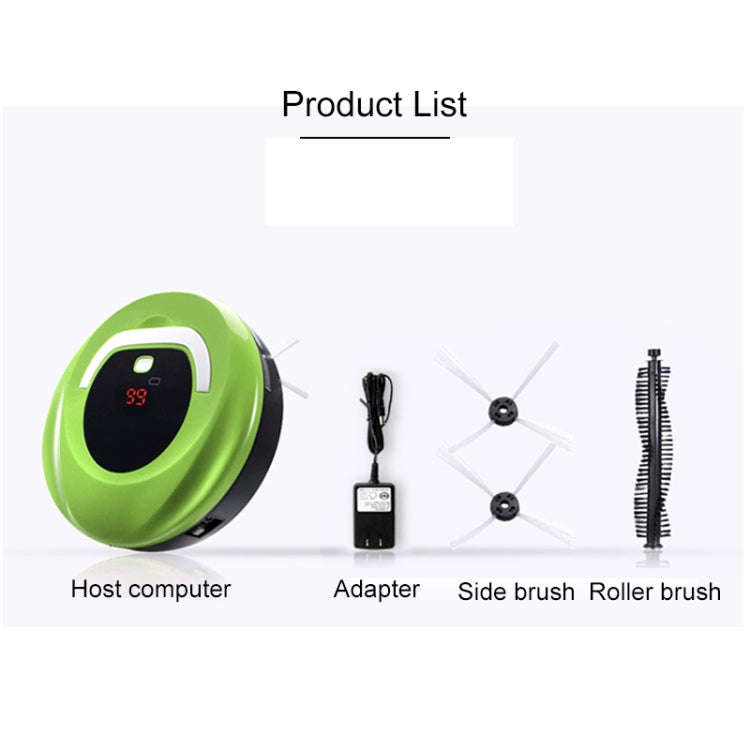 FD-RSW(C) Smart Household Sweeping Machine Cleaner Robot(Green)