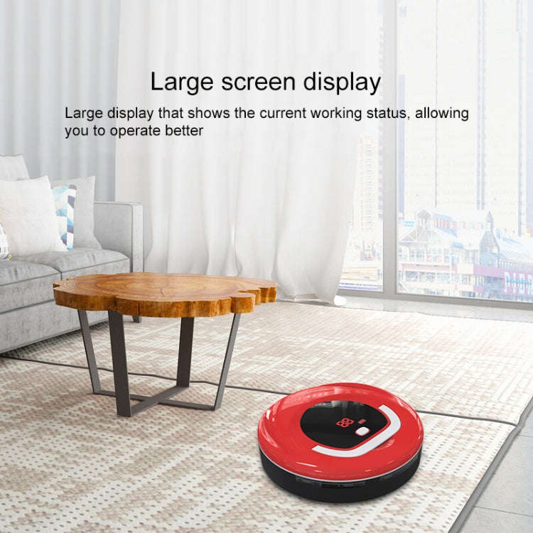 FD-RSW(C) Smart Household Sweeping Machine Cleaner Robot(Red)