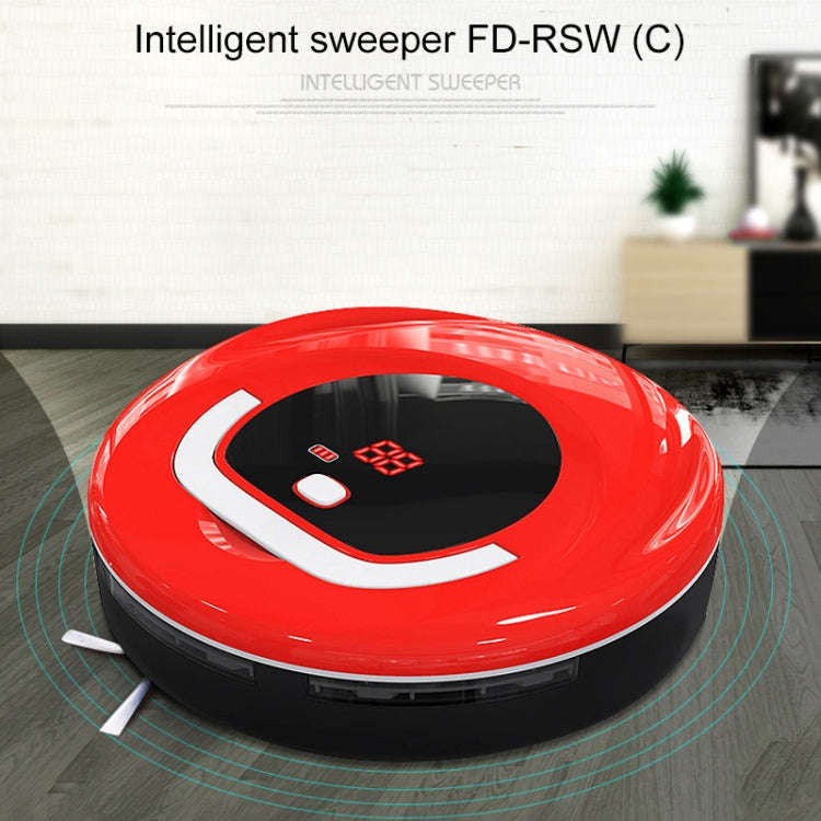 FD-RSW(C) Smart Household Sweeping Machine Cleaner Robot(Red)
