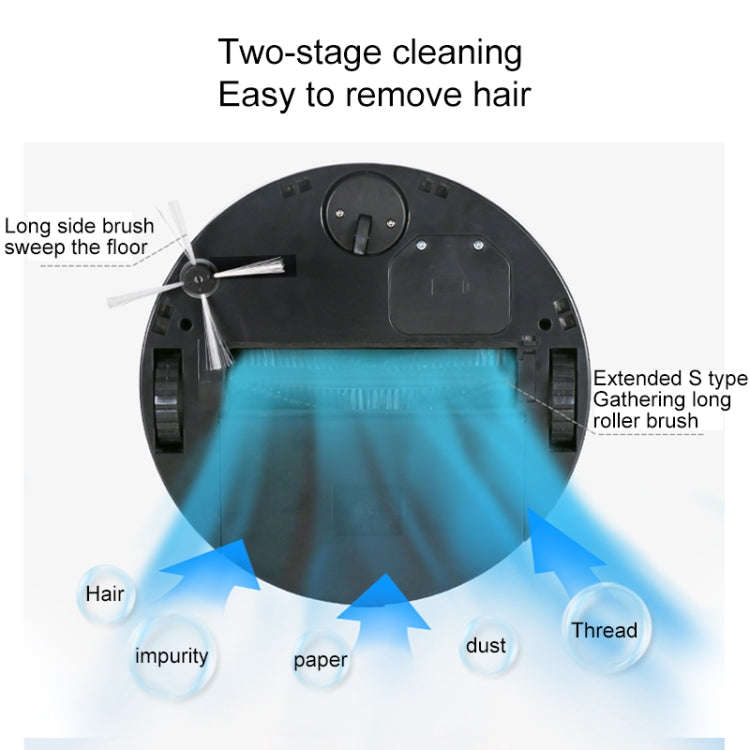 FD-RSW(D) Smart Household Sweeping Machine Cleaner Robot(Grey)