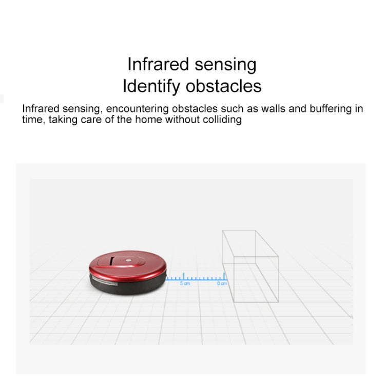 FD-RSW(E) Smart Household Sweeping Machine Cleaner Robot(Grey)