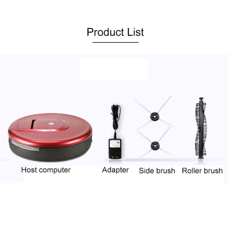 FD-RSW(E) Smart Household Sweeping Machine Cleaner Robot(Red)