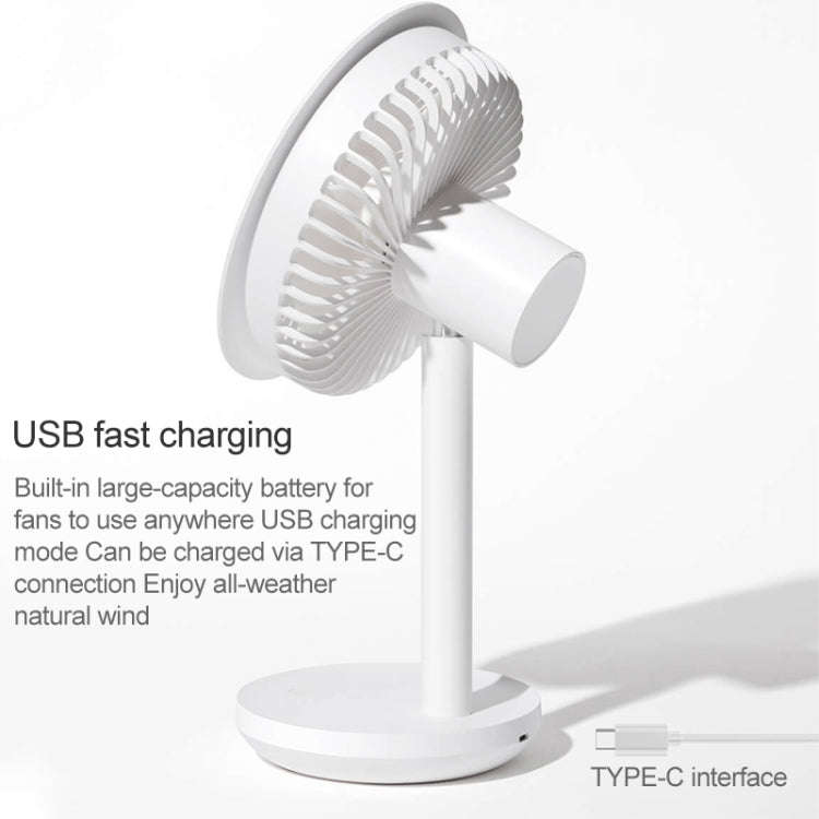 Original Xiaomi Youpin SOLOVE USB Charging Desktop Electric Fan Dormitory Office Mini Fan, with 3...