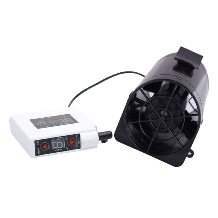 Portable Mini Waist Fan Cooling Fan USB Skin Cooler (Black)