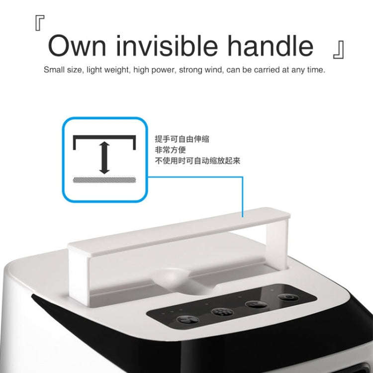 Mini Desktop Cooling Fan Humidifier Air Conditioning Fan Moisturizing Spray Fan(White)