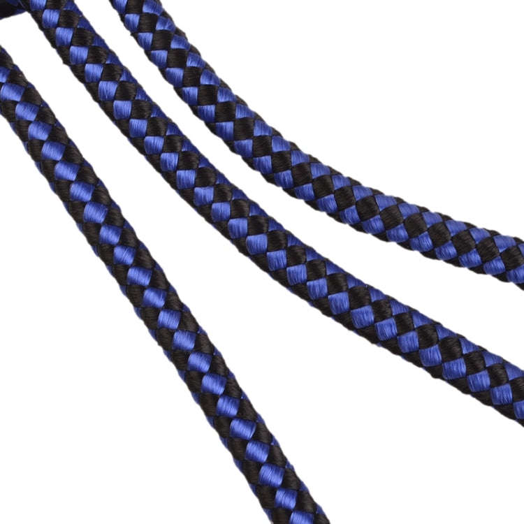 Pet Dog Nylon 3 in 1 Traction Rope Pet Walking Leads With Handle, Length: 124cm(Blue)