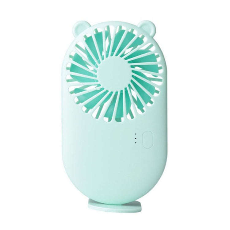 Portable Mini USB Charging Pocket Fan with 3 Speed Control (Green)