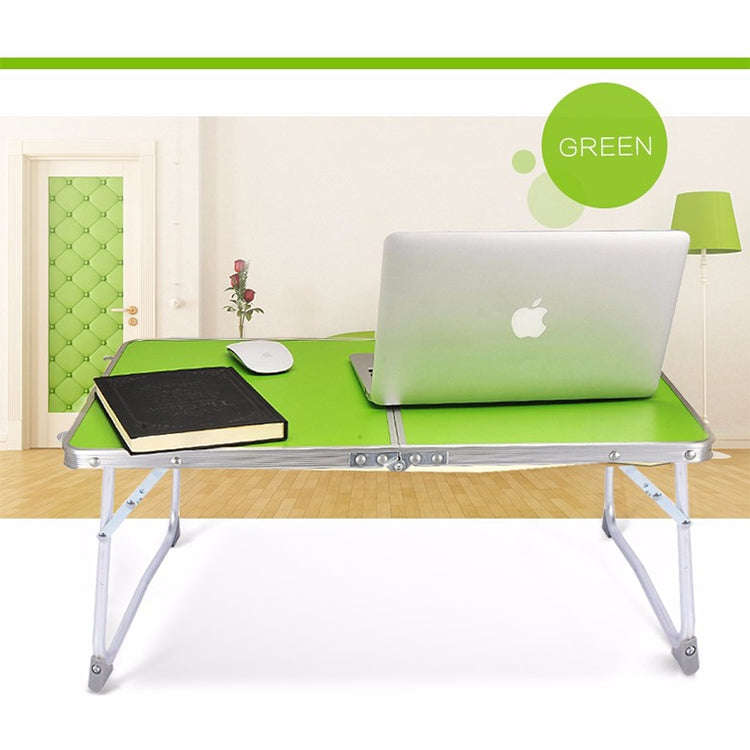 Plastic Mat Adjustable Portable Laptop Table Folding Stand Computer Reading Desk Bed Tray (Sapphi...