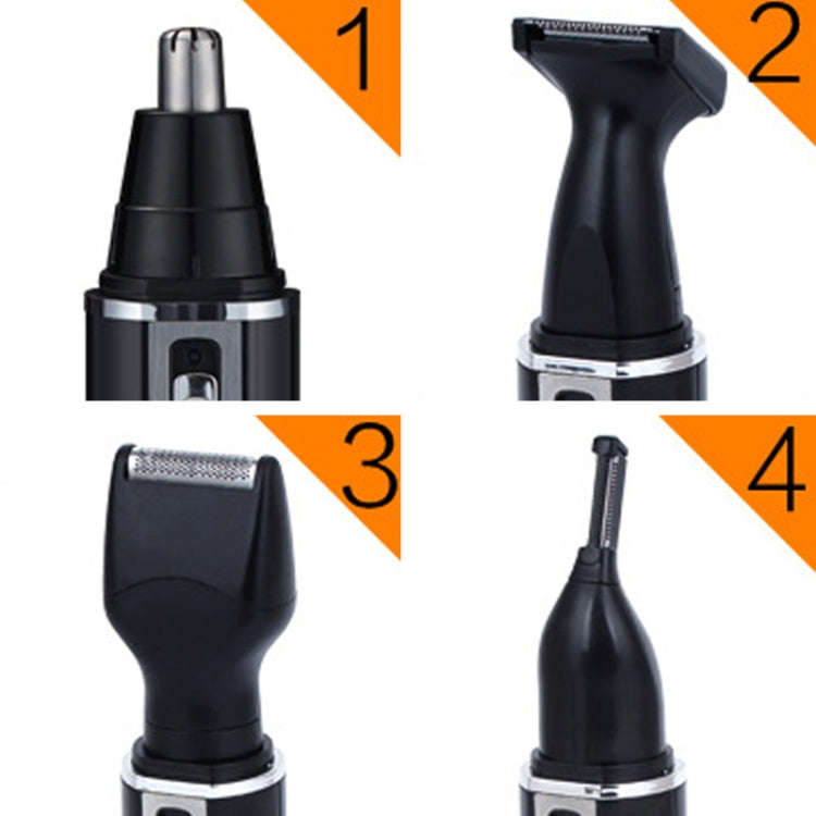 SPORTSMAN Four-in-one Rechargeable Ear Nose Trimmer Electric Shaver Beard Face Eyebrows Hair Trim...