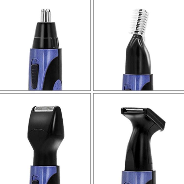SPORTSMAN Four-in-one USB Rechargeable Ear Nose Trimmer Beard Face Shaver Eyebrows Hair Trimmer F...