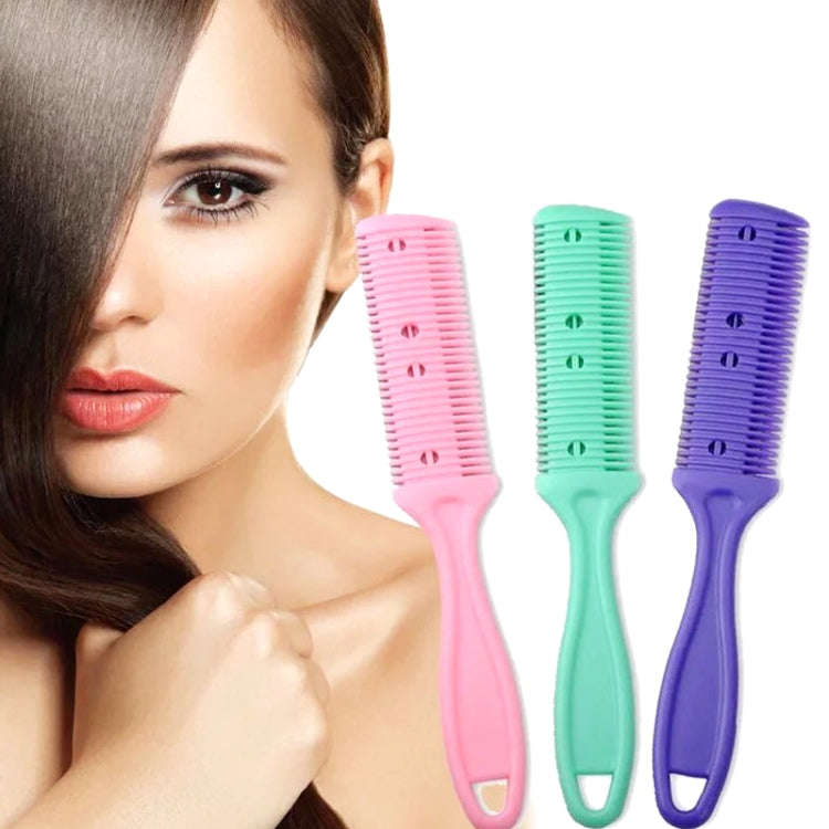 3pcs Hair Tools Double-sided Knife Hair Comb Hair Bangs Trimmer Thinning Device Hair Clipper,  Ra...