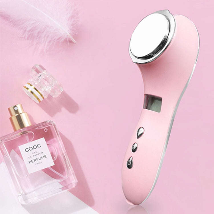 Multi-functional Household Beauty and Body Apparatus Facial Ion Importer (White)
