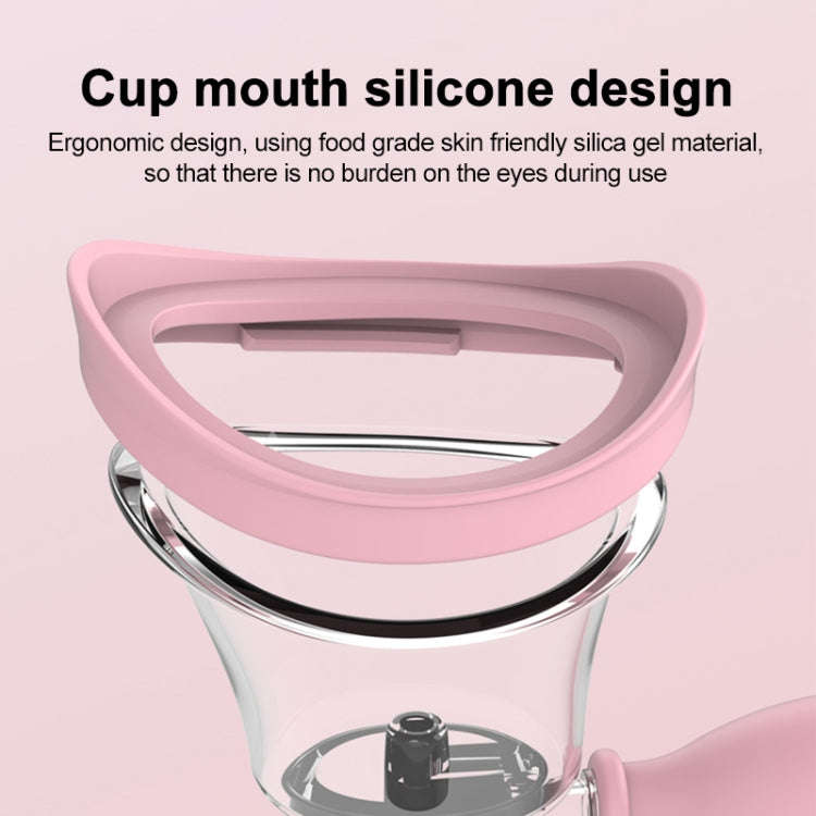 LSHOW YJK121 Extrusion Flushing Eye Cup Eyewash Instrument (Pink)